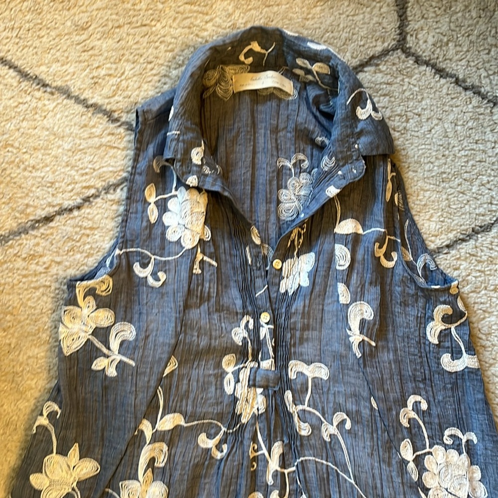 Anthro Isabella Sinclair EmbroideredDress - Picture 11 of 16
